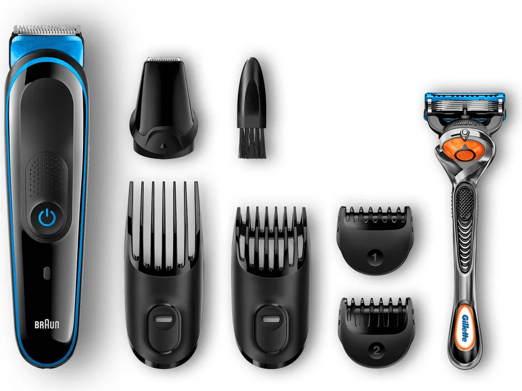 Braun Multi-Grooming-Kit MGK3045 Schwarz/Blau – 7-in-1 Präzisionstrimmer Für Bart- Und Haarstyling 7 Braun Multi-Grooming-Kit MGK3045 Schwarz/Blau – 7-in-1 Präzisionstrimmer Für Bart- Und Haarstyling – Bild 5