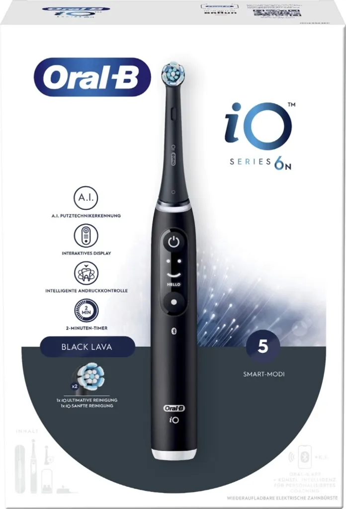 Oral-B IO Series 6 Black Lava + Etui 4 Oral-B IO Series 6 Black Lava + Etui – Bild 2