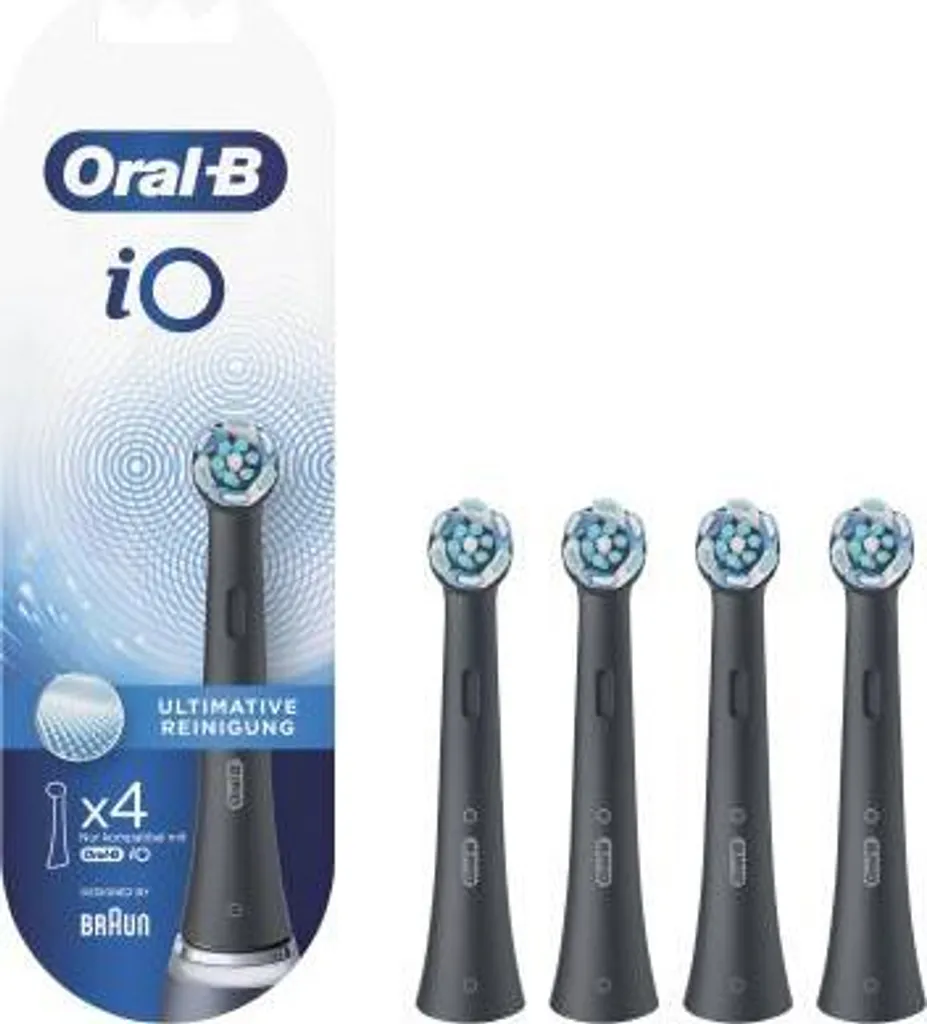 Braun Oral-B IO Aufsteckbürsten Ultimative Reinigung 4er BLACK 5 Braun Oral-B IO Aufsteckbürsten Ultimative Reinigung 4er BLACK – Bild 3