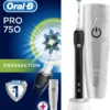 Oral-B PRO 750 Special Edition Elektrische Zahnbürste Mit Reise-Etui, Schwarz -Körperpflege Store c5132ddd35951920c258550a2582ce75