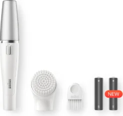 Braun Face 810 Gesichtsepilierer Und Gesichtsreinigungsbürste Mit Zusätzlicher Batterie -Körperpflege Store c67a0dbb80ced21a5dfe13b1254d0920