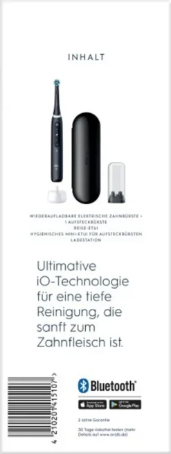 Oral-B Elektrische Zahnbürste - IO Series 5 + Reiseetui - Matt Black 29 Oral-B Elektrische Zahnbürste - IO Series 5 + Reiseetui - Matt Black -Körperpflege Store c79710e94a565ec562da0942dea1dcbf