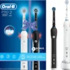 Oral-B PRO 2 2900 Doppelpack Elektrische Zahnbürste Mit Visueller Andruckkontrolle Für Extra Zahnfleischschutz, Schwarz/weiß -Körperpflege Store ca0b5112d3ddf39e44a4b58df73bc66b