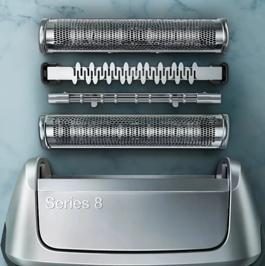 Braun Series 8-8370cc System Nass- Trockenrasierer Akkurasierer Silber/blau 7 Braun Series 8-8370cc System Nass- Trockenrasierer Akkurasierer Silber/blau – Bild 5