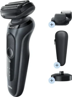 Braun Series 6 60-N4500cs Rasierer (100% Wasserdicht, Schnelllade-Funktion) -Körperpflege Store ce3e61cdd150e735816ece0ac4ac508f