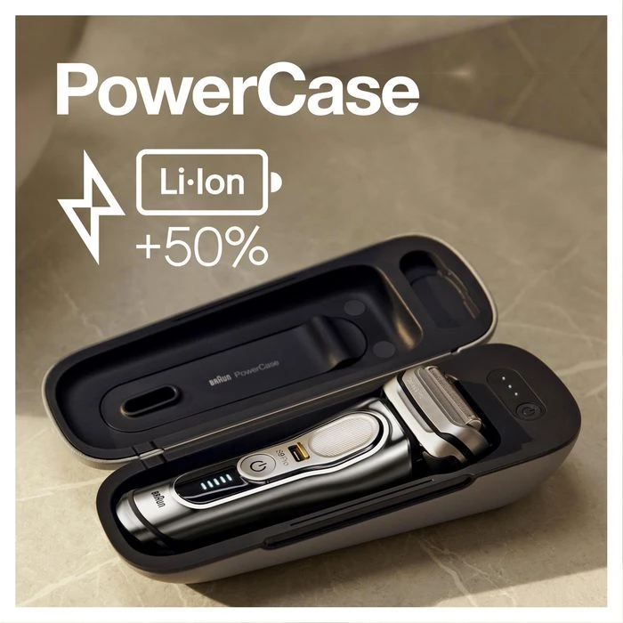 Braun Elektrorasierer Series 9 Pro Premium 9476cc, Wet&Dry, Mit PowerCase, Trimmer+Reinigungsstation 8 Braun Elektrorasierer Series 9 Pro Premium 9476cc, Wet&Dry, Mit PowerCase, Trimmer+Reinigungsstation – Bild 6