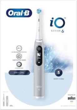 Braun Oral-B IO6 Opal Grau UC , Elektr. Zahnbürste 20 Braun Oral-B IO6 Opal Grau UC , Elektr. Zahnbürste -Körperpflege Store d4269f656ab9d807c872cd11c67fe674
