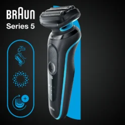 Braun Elektrischer Rasierer - Series 5 - 51-M1000s - Schwarz & Blau 17 Braun Elektrischer Rasierer - Series 5 - 51-M1000s - Schwarz & Blau -Körperpflege Store d491f0692f5ed7709b1402dd7c5a8958