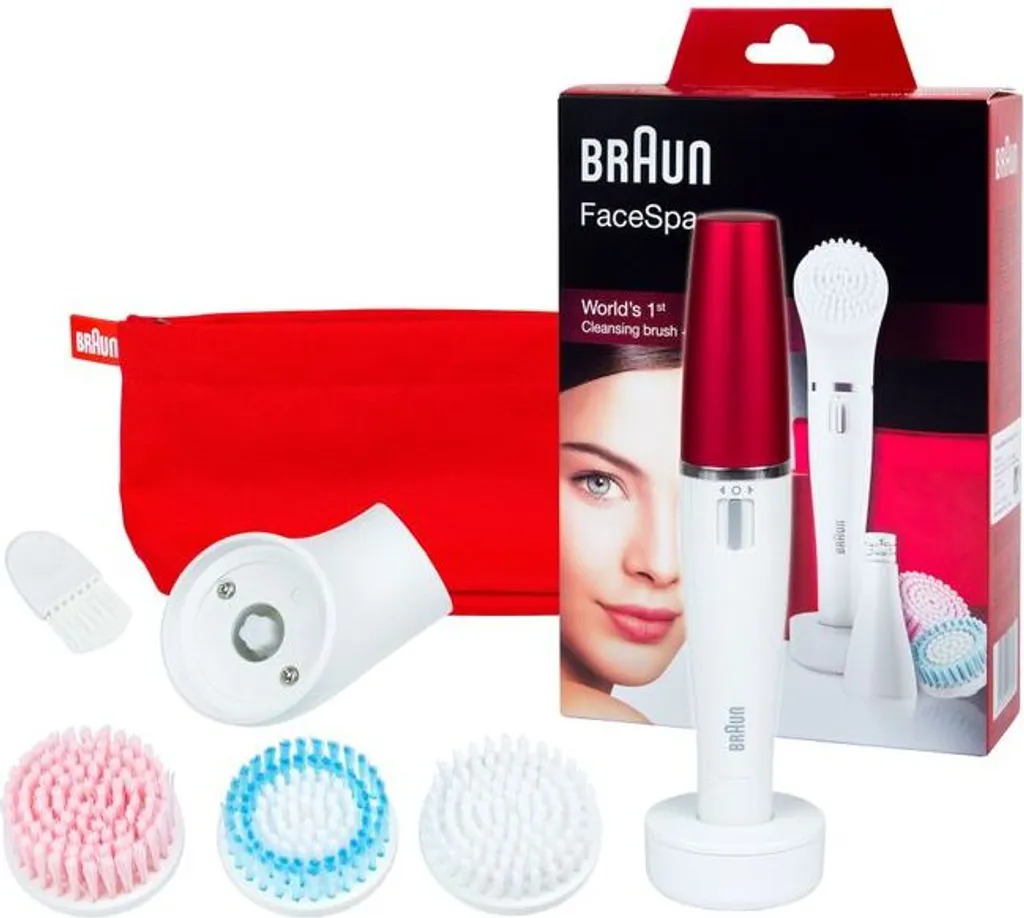 Braun FaceSpa 852 - Gesichts-Epilierer Und Gesichts-Reinigungsbürsten 3 Braun FaceSpa 852 - Gesichts-Epilierer Und Gesichts-Reinigungsbürsten