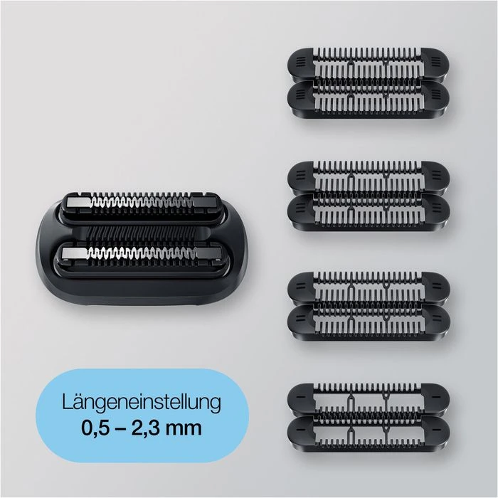 Braun Scherkopf EasyClick 3-Tage-Bart-Trimmer, StubbleBeard, Für Braun Rasierer Series 5, 6 Und 7 4 Braun Scherkopf EasyClick 3-Tage-Bart-Trimmer, StubbleBeard, Für Braun Rasierer Series 5, 6 Und 7 – Bild 2