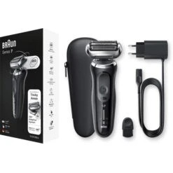 Braun Elektrorasierer Series 7 70-N1000s, Schwarz, Für Männer, Wet & Dry, Mit Reise-Etui -Körperpflege Store daf7e419a53811911f3ca7214500ef4c1ffe68c7 elektrorasierer braun series 7 70 n1000s schwarz