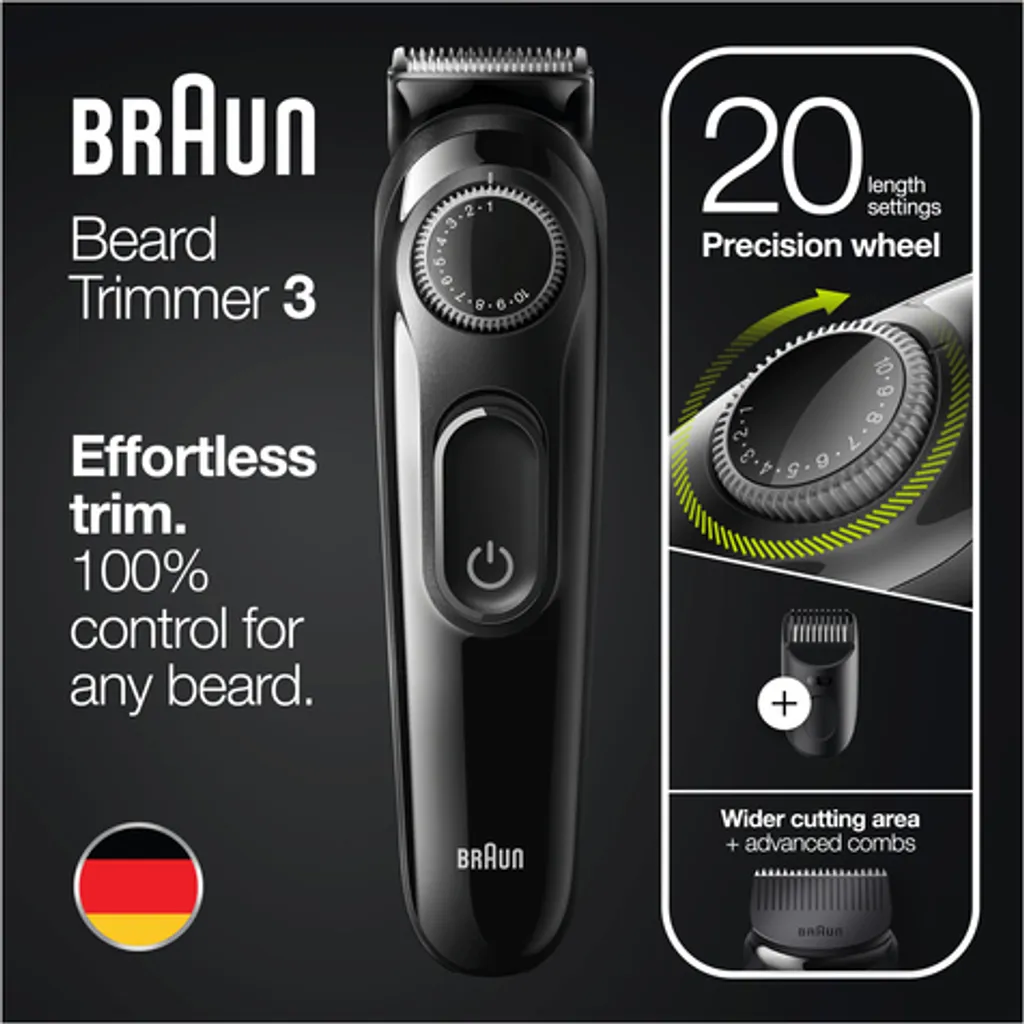 Braun BeardTrimmer BT3324 + Kulturbeutel 15 Braun BeardTrimmer BT3324 + Kulturbeutel – Bild 13