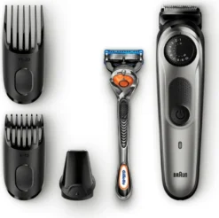 Braun BT5060 - Barttrimmer Mit Akkubetrieb Und 3 Aufsätzen -Körperpflege Store de52fdec20e8a0f375414c2ad64b2465