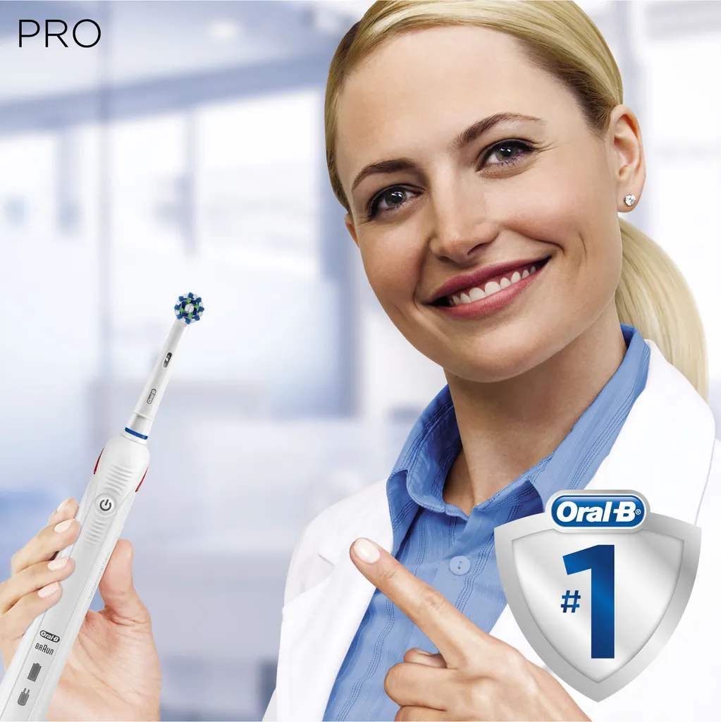 Oral-B PRO 2 2900 Doppelpack Elektrische Zahnbürste Mit Visueller Andruckkontrolle Für Extra Zahnfleischschutz, Schwarz/weiß 10 Oral-B PRO 2 2900 Doppelpack Elektrische Zahnbürste Mit Visueller Andruckkontrolle Für Extra Zahnfleischschutz, Schwarz/weiß – Bild 8