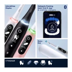 Oral-B IO Series 6 Black Lava + Etui 34 Oral-B IO Series 6 Black Lava + Etui -Körperpflege Store e1edbd49e77a0887e6f62d9f7a86b622