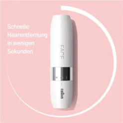 Braun Face Mini Hair Remover FS1000 Mini-Haarentferner Reinigung Smartlight -Körperpflege Store e5b80b3254e5c886ef7115474ec32d27