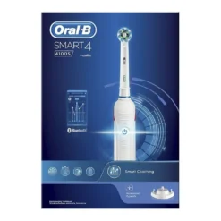Oral-B SmartSeries Smart 4 4100S, Erwachsener, Rotierende-vibrierende Zahnbürste, Tägliche Pflege, Zahnfleischpflege, Sensibel, 45000 Bewegungen Pro Minute, Weiß, 9900 Bewegungen Pro Minute 6 Oral-B SmartSeries Smart 4 4100S, Erwachsener, Rotierende-vibrierende Zahnbürste, Tägliche Pflege, Zahnfleischpflege, Sensibel, 45000 Bewegungen Pro Minute, Weiß, 9900 Bewegungen Pro Minute -Körperpflege Store e6bdf1c8779e1078d84581f3e2f1ecbc
