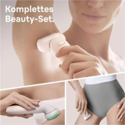 Braun Epilierer Silk-epil 9 Flex SES 9020 3D, Kabellos, Wet & Dry, Inkl. 6 Aufsätze Und Tasche -Körperpflege Store e6f70698edb9667f24e37590affb382c26e1a31b epilierer braun silk epil 9 flex ses 9020 3d