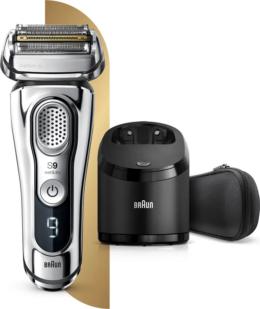 Braun Series 9cc Brauns Premium Elektrorasierer Mit 4+1 Scherkopf, Rasierer & Präzisionstrimmer, Reinigungs- & Ladestation, Inkl. Scherkopf, Chrom 10 Braun Series 9cc Brauns Premium Elektrorasierer Mit 4+1 Scherkopf, Rasierer & Präzisionstrimmer, Reinigungs- & Ladestation, Inkl. Scherkopf, Chrom – Bild 8