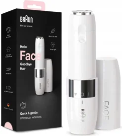 Braun Face Mini Hair Remover FS1000 Mini-Haarentferner Reinigung Smartlight -Körperpflege Store e9fb4a38e162a8ed4a2d8cd76a682673