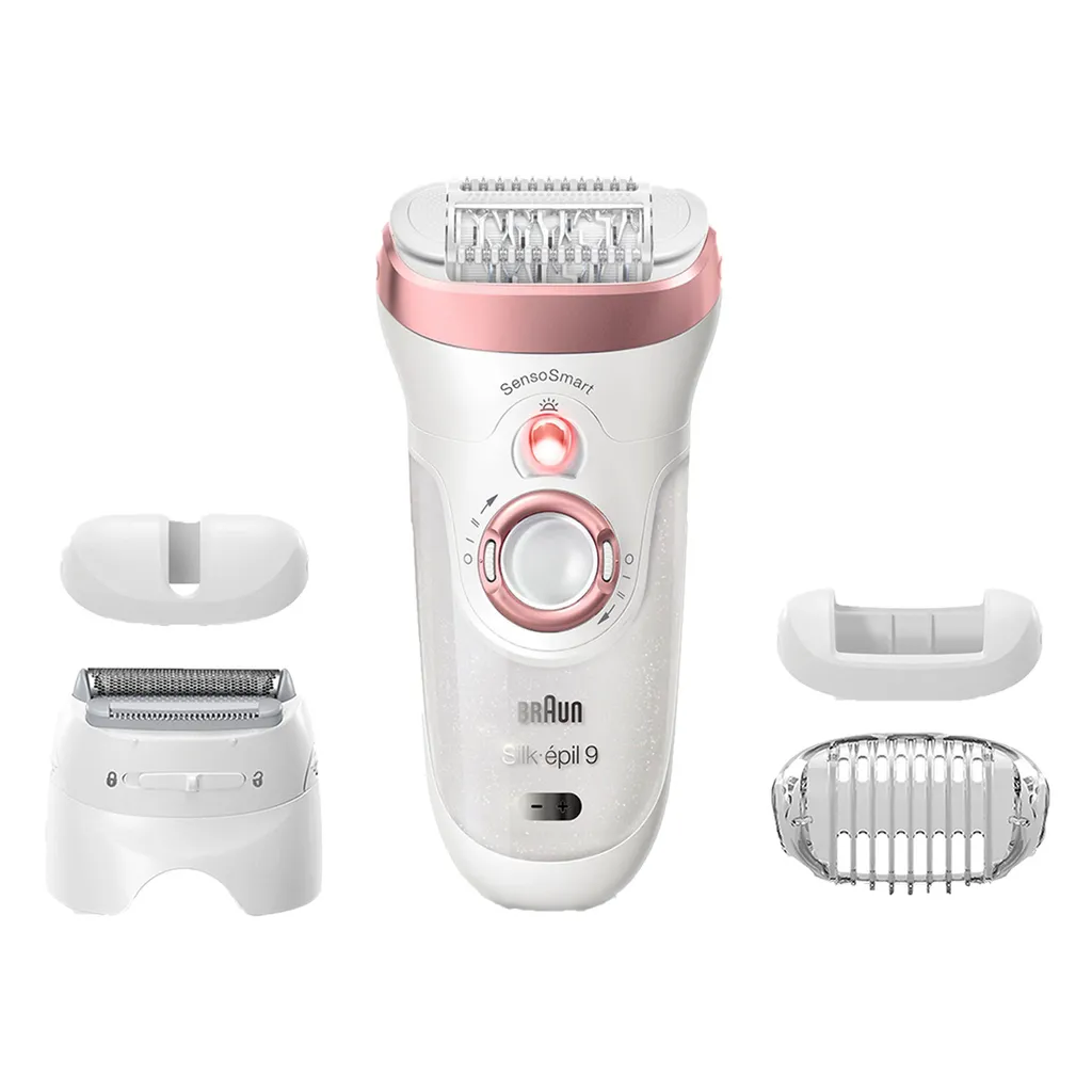Braun Silk-épil 9 9-725, Weiß/roségold 3 Braun Silk-épil 9 9-725, Weiß/roségold