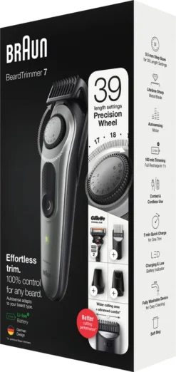 Braun Barttrimmer 7 BT7320, Barttrimmer Und Haarschneider Für Herren, Für Gesichts- Und Kopfhaare 19 Braun Barttrimmer 7 BT7320, Barttrimmer Und Haarschneider Für Herren, Für Gesichts- Und Kopfhaare -Körperpflege Store eb50d40d7d174759ec129fb4c01ceeda