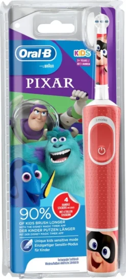 Oral-B Vitality 100 Kids - Elektrische Zahnbürste - Rot