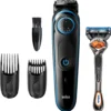 Braun BT5240 Barttrimmer Und Haarschneider Für Herren, 39 Längeneinstellungen, Schwarz/blau