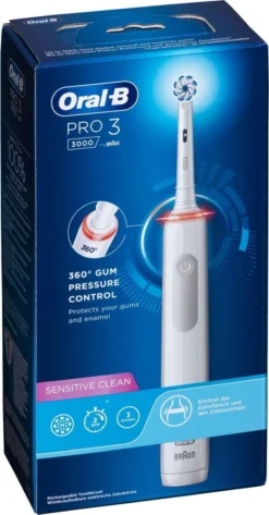 Oral-B PRO 3 3000 Sensitive Clean White