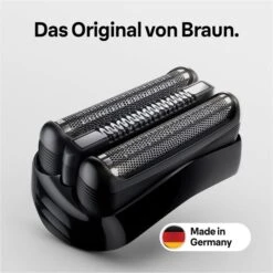 Braun 21B Kombipack, Series 3, Scherkopf, Ersatzscherteil, Schwarz -Körperpflege Store f240400c56cdd69c5557467c14586e6d4190ee7b scherkopf braun 21b kombipack schwarz