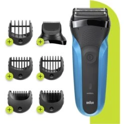 Braun Elektrorasierer Series 3 310BT Shave & Style, Für Herren, Wet & Dry, Mit Trimmer, Schwarz/blau -Körperpflege Store f2e82a17f7dc1ad494c09e136cc6010c60b4b8e6 elektrorasierer braun series 3 310bt shave und style