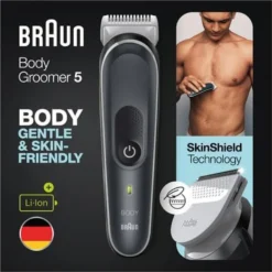 Braun BG5350, Schwarz, Silber, 0,5 Mm, 1,1 Cm, Ladend, Wechselstrom/Batterie, 100 Min -Körperpflege Store f38c55cb1d474d1fe6a6ff94821978d3