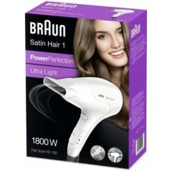 Braun Haartrockner Satin Hair 1 Power Perfection, HD180, 1800 Watt, Weiß -Körperpflege Store f68c05a806c6fa62741e09a06608112650fdeb15 haartrockner braun satin hair 1 power perfection