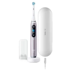 Oral-B IO Series 9N Special Edition, Rosé, Mit Intelligenter Andruckkontrolle & Farbdisplay, Inkl. 1 Aufsteck-Bürste, Mini-Aufbewahrungsbox & Aufbewahrungstasche IO9N -Körperpflege Store f891abb56f30d78f2ea1b4cb4335d36b