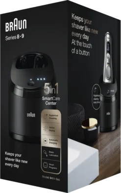 Braun 5-in-1 Rasierer-zubehör Reinigungsstation, Intelligente Programme, Aufladung, Reinigung, Pflege Und Trocknung -Körperpflege Store fa0bdec1976a127884448627baf0fe36