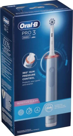 Oral-B PRO 3 3000 Sensitive Clean Blue